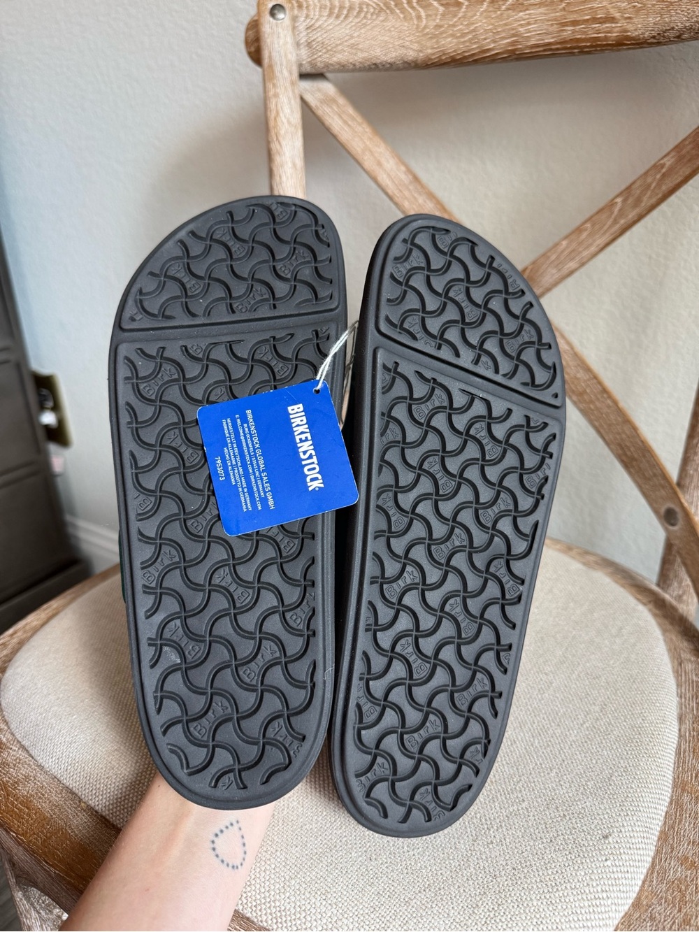 Birkenstock Arizona Droplet Buckle Sandals dark teal - Picture 6 of 7